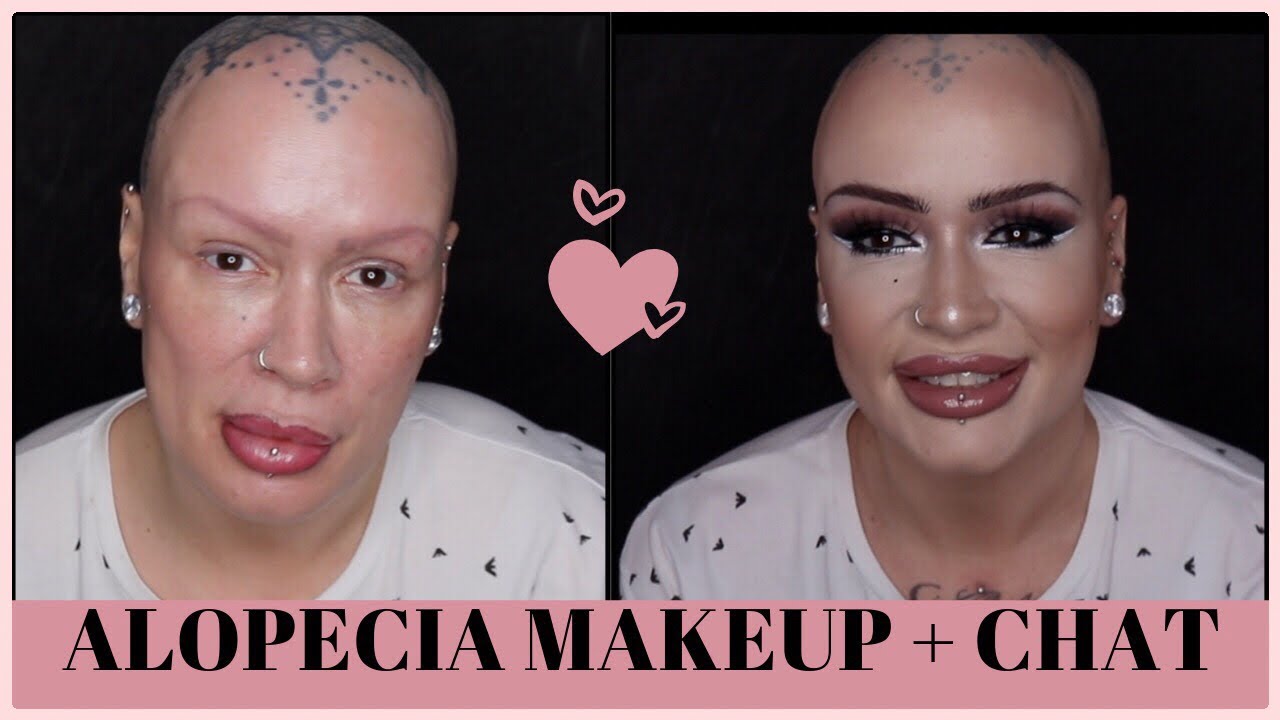 Alopecia Makeup | FULL FACE - Marc Jacobs, Fenty, Younique-FIRSTS