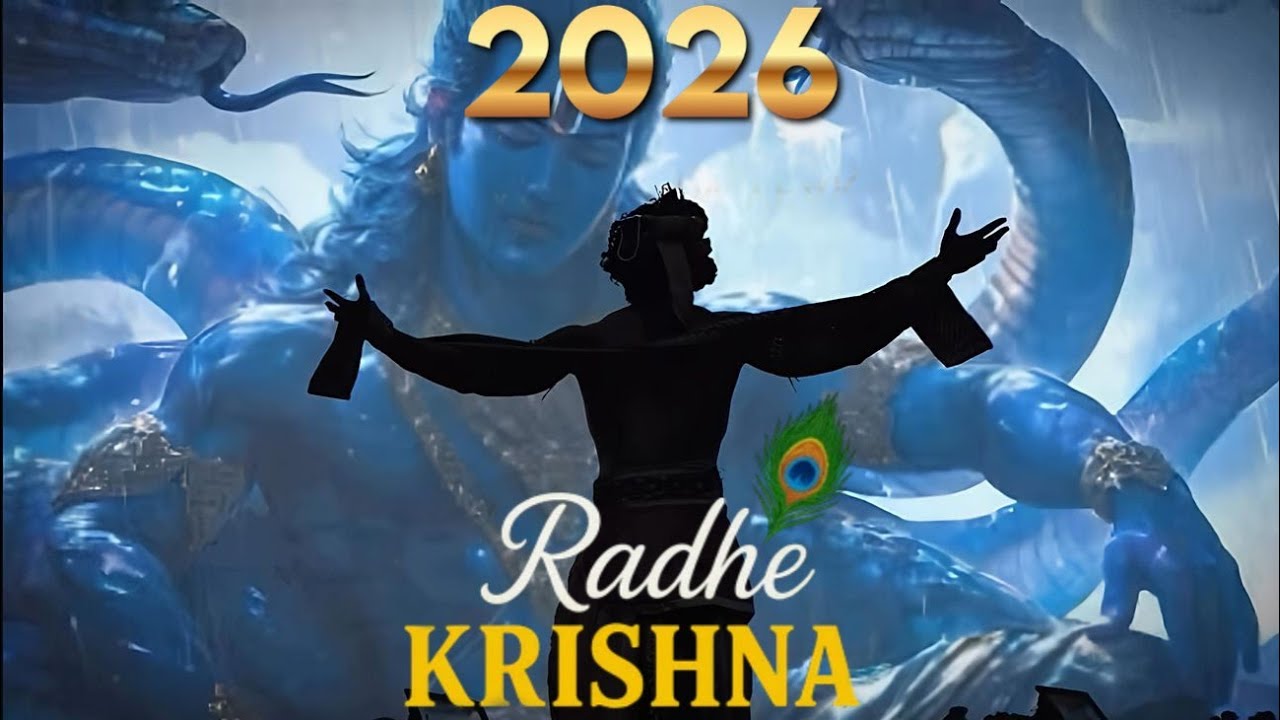 2026New Year  Song A Krishna  Song  for  Every  Heart  I                      The  Bhakti Lab 💜🦚🎧