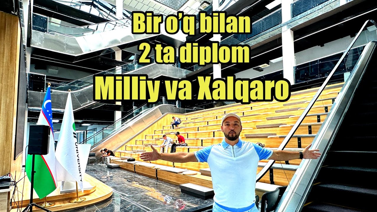 Ikki diplom bir Universitetda (Xalqaro va Milliy) IT yunalishi