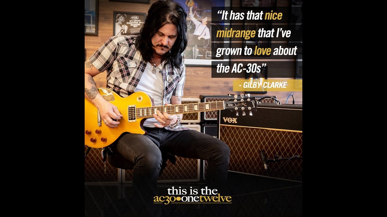 AC30 OneTwelve first look with Gilby Clarke
