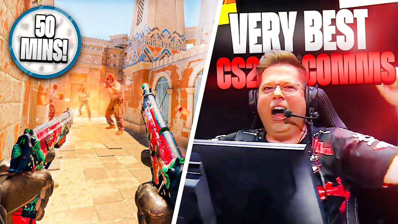 50 MINUTES of the VERY BEST FaZe CS2 Voice Comms!