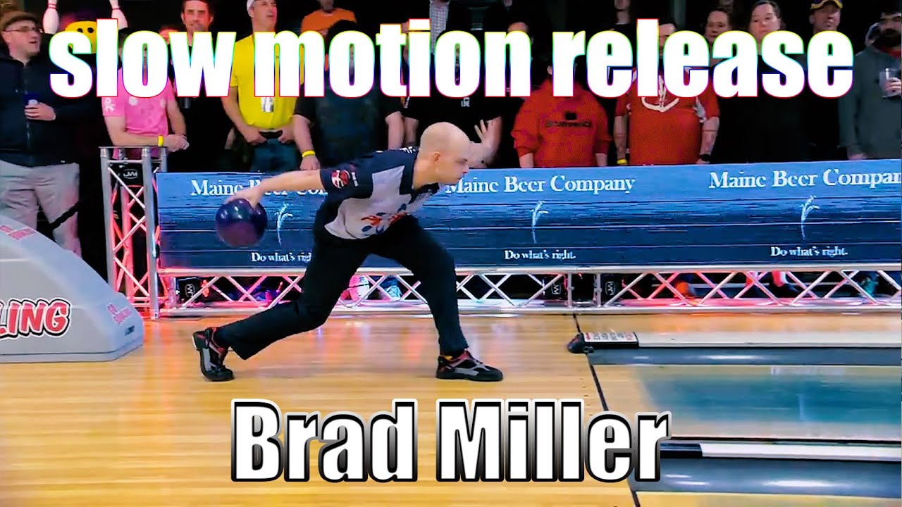 Brad Miller slow motion release - PBA Bowling