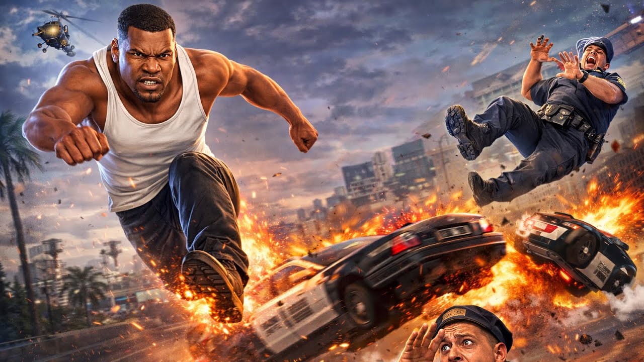 Superpowered Franklin Terrifies Cops in GTA 5!!
