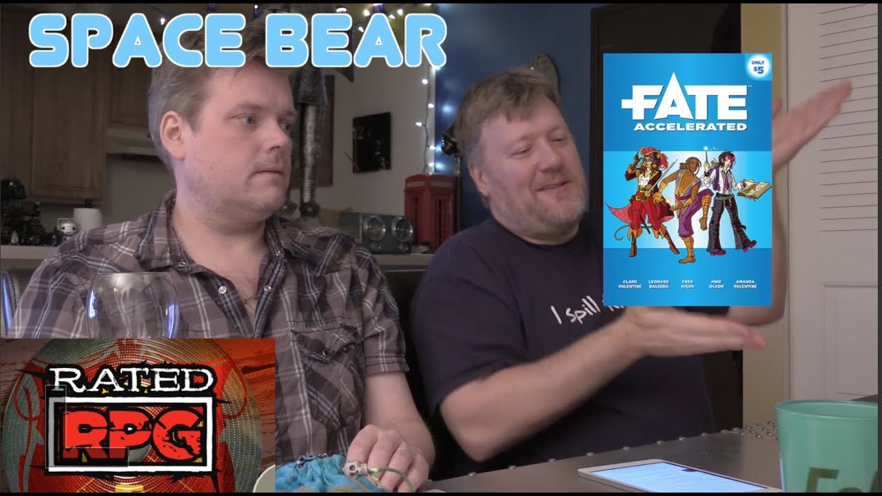 Fate Accelerated - Space Bear (Rated RPG)