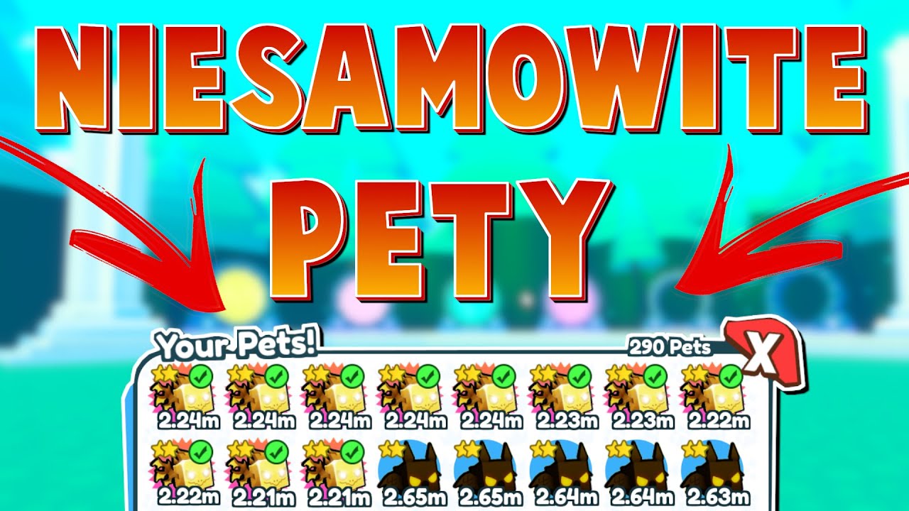 *NOWA* NAJLEPSZA METODA FUSOWANIA! MASA GOLDEN AGONY! PET SIMULATOR X