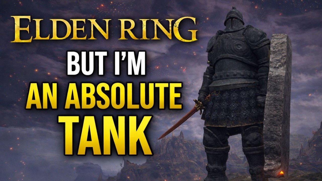 ELDEN RING but I&rsquo;m an ABSOLUTE TANK 🔴 | Elden Ring #EldenRing #FromSoftware #EldenRingLive