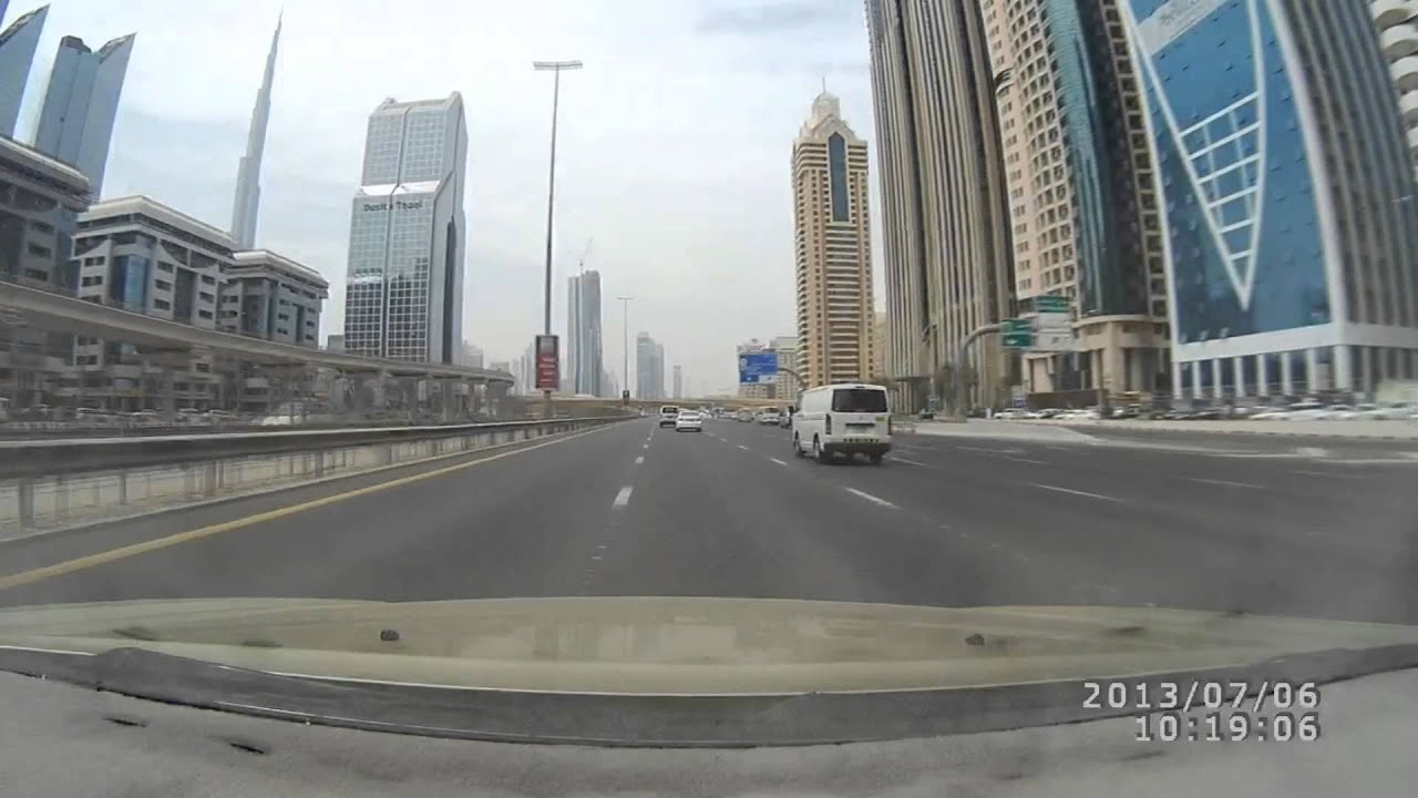Dubai E11 Sheikh Zayed Road 2013 HD