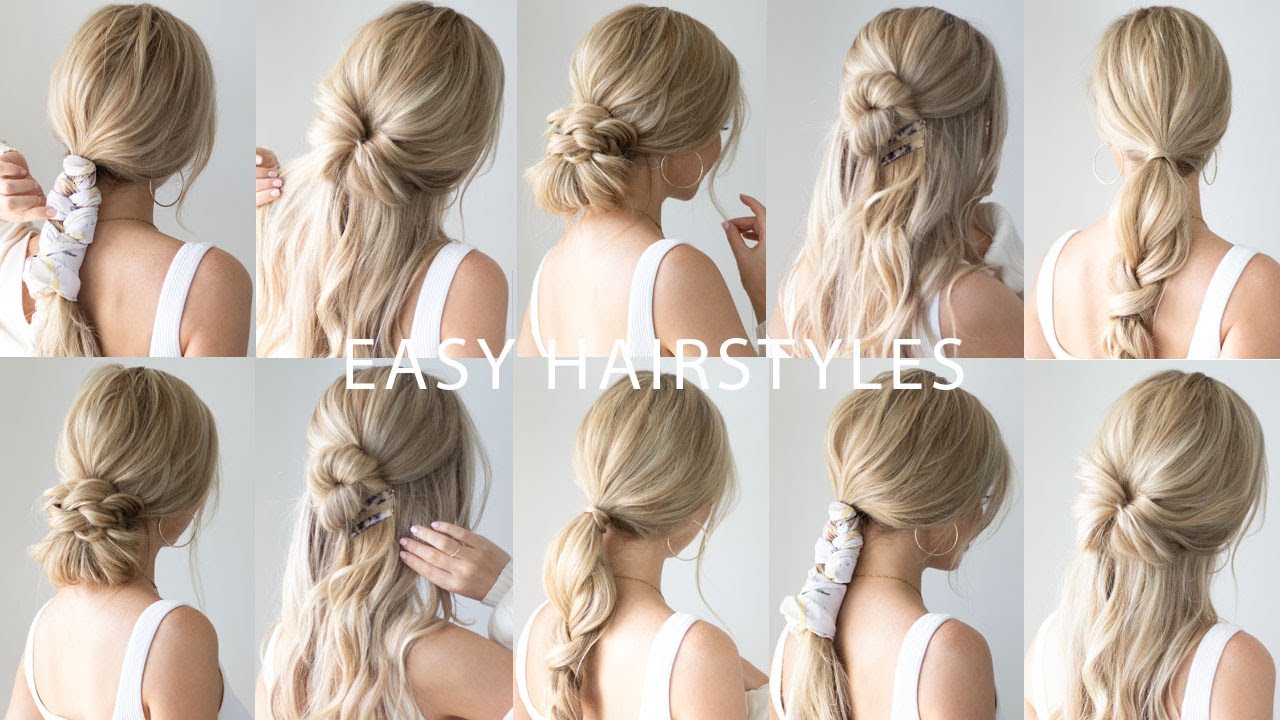 EASY BACK TO SCHOOL HAIRSTYLES 🍎 Everyday Hairstyles