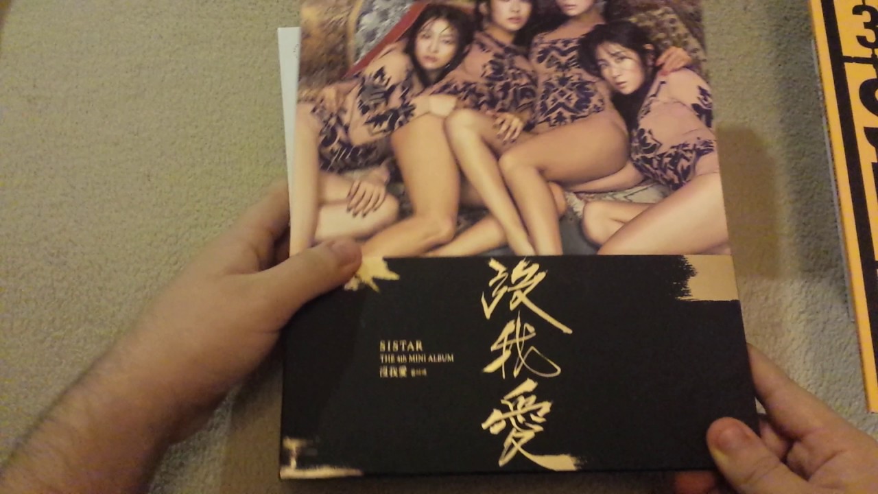 MY SISTAR KPOP ALBUM COLLECTION