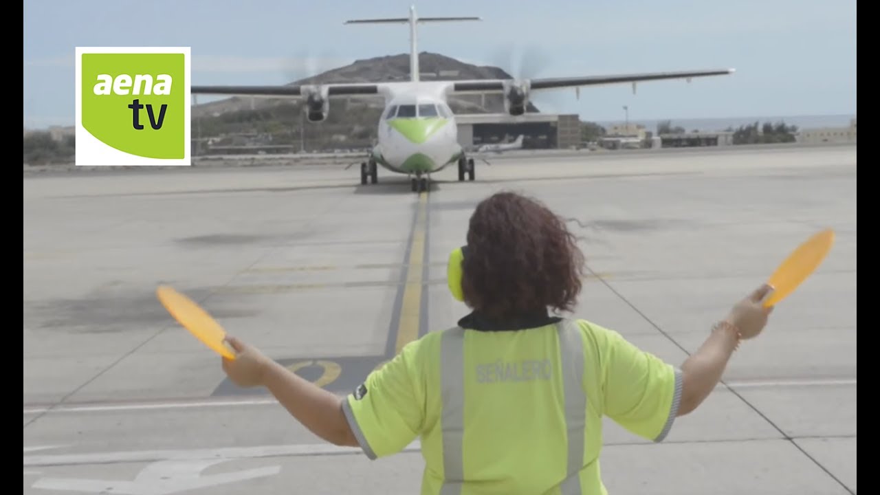 Aena | Señaleros Aeropuerto de Gran Canaria