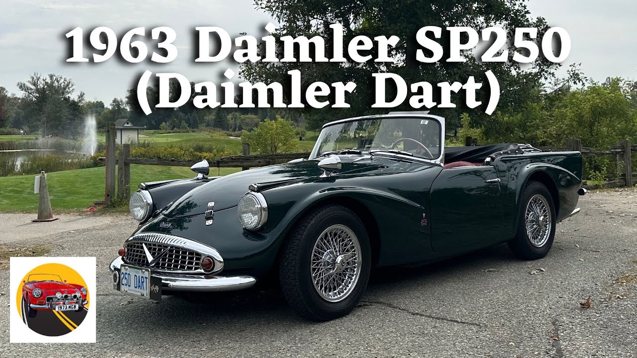 1963 Daimler SP250 (Dart) &mdash; классический британский V8 &mdash; самый быстрый серийный спортивный автомо...