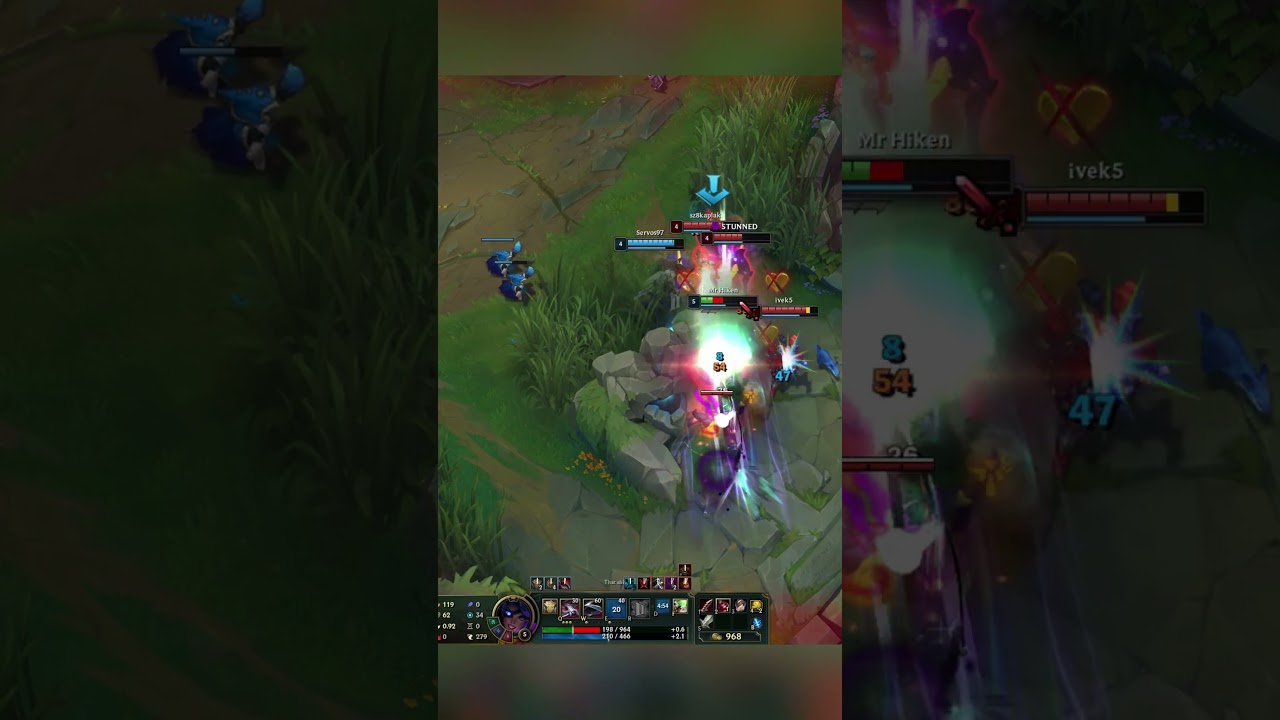 3V2 200 IQ OUTPLAY🤯 #highlights #leagueoflegends #lolclips
