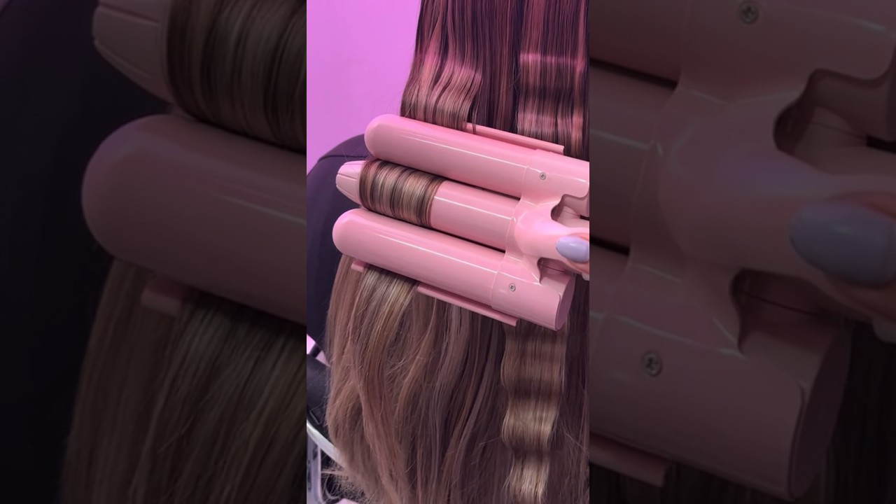 The biggest and BEST mermaid waver has 3x 32mm barrels to create loose and deep waves😍