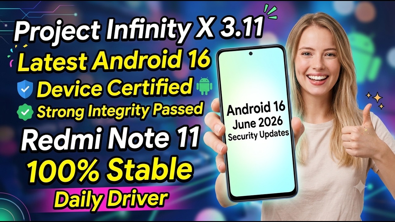 Project Infinity X 3.11 A16 на Redmi Note 11: 100% стабильная прошивка на каждый день