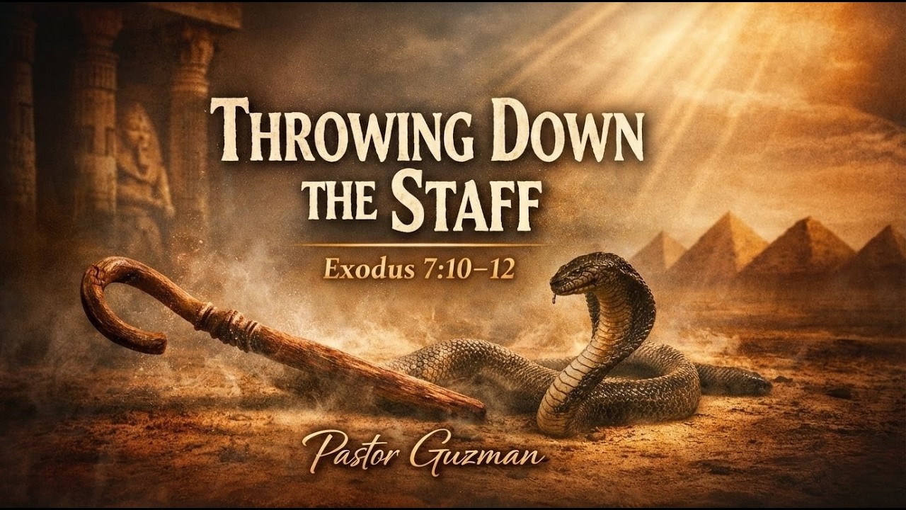 Throwing Down the Staff. | 2/15/26 | 7pm | Victory Chapel Bridgeport | Pastor Guzman