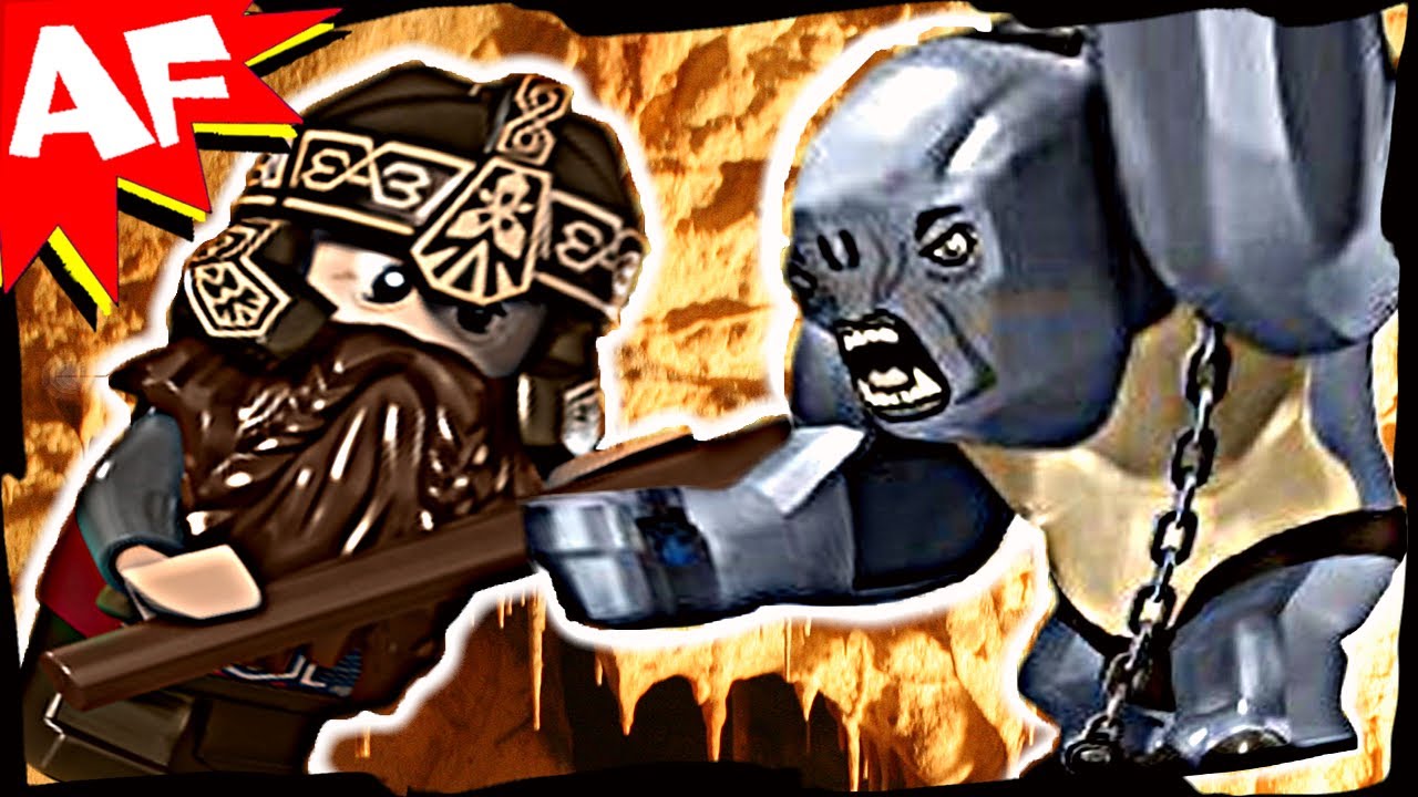 MINES OF MORIA 9473 Lego Lord of the Rings Set  Animated Building Review