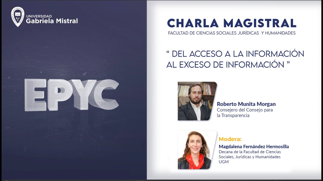 CHARLA MAGISTRAL: 