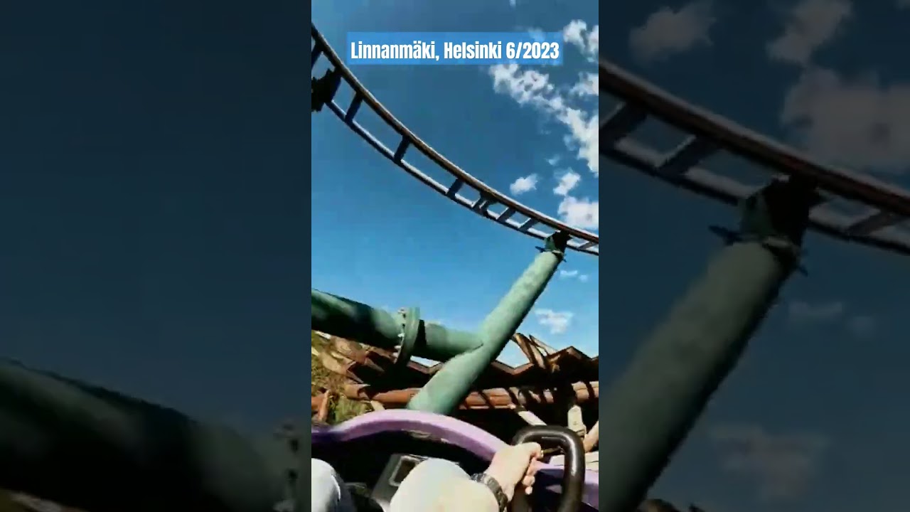 Linnanm&auml;ki / Borgbacken #amusementpark #helsinki #finland #shorts #shortsfeed #short #vuoristorata