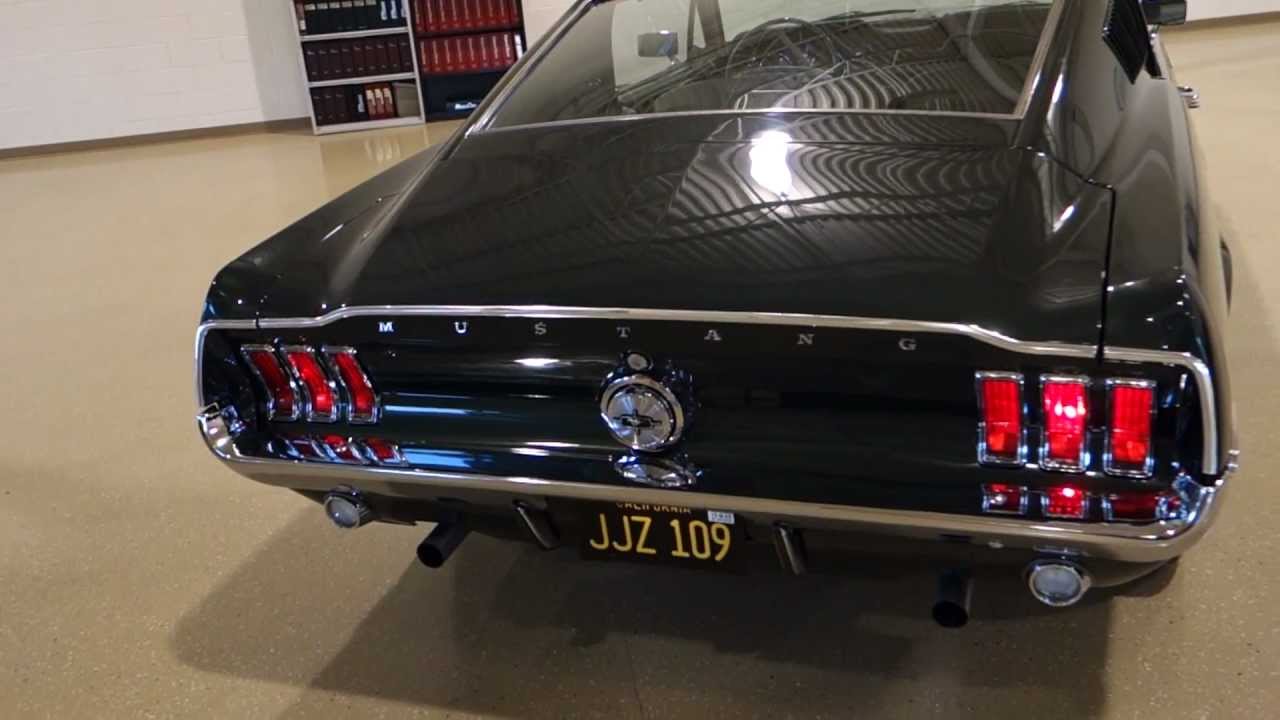 1968 Ford Mustang Bullitt Fastback, 428 Super Cobra Jet, 4 Speed..