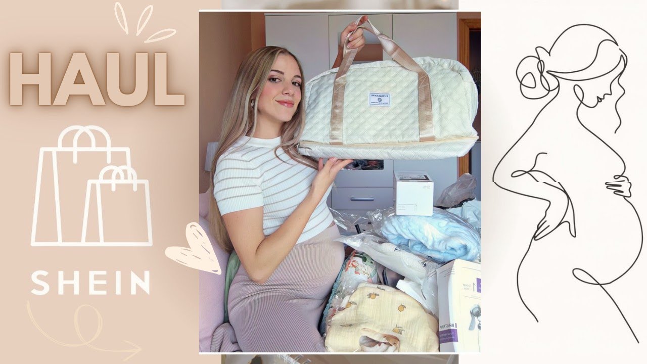 🤰🏼MEGA HAUL SHEIN🛍️🍼 BEBE Y MATERNIDAD👶🏻🩵