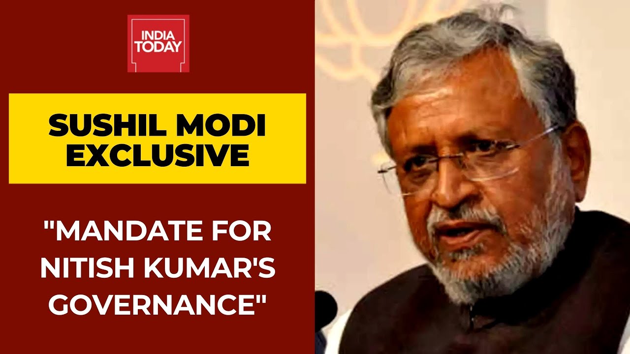 Sushil Modi Says Bihar Mandate For Nitish Kumar, Less Seats Due To LJP