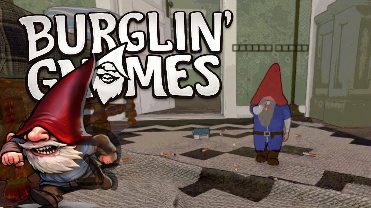 ДРОТИК ВМЕСТО УКРАШЕНИЯ 😱 | Burglin Gnomes Demo с братанчиком