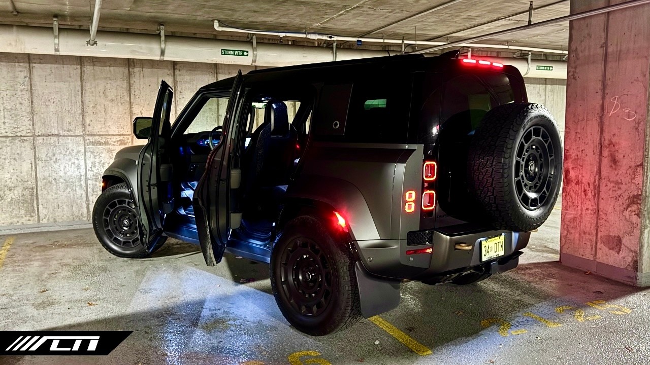 2025 Land Rover Defender OCTA Night Drive and Tour /// Allcarnews