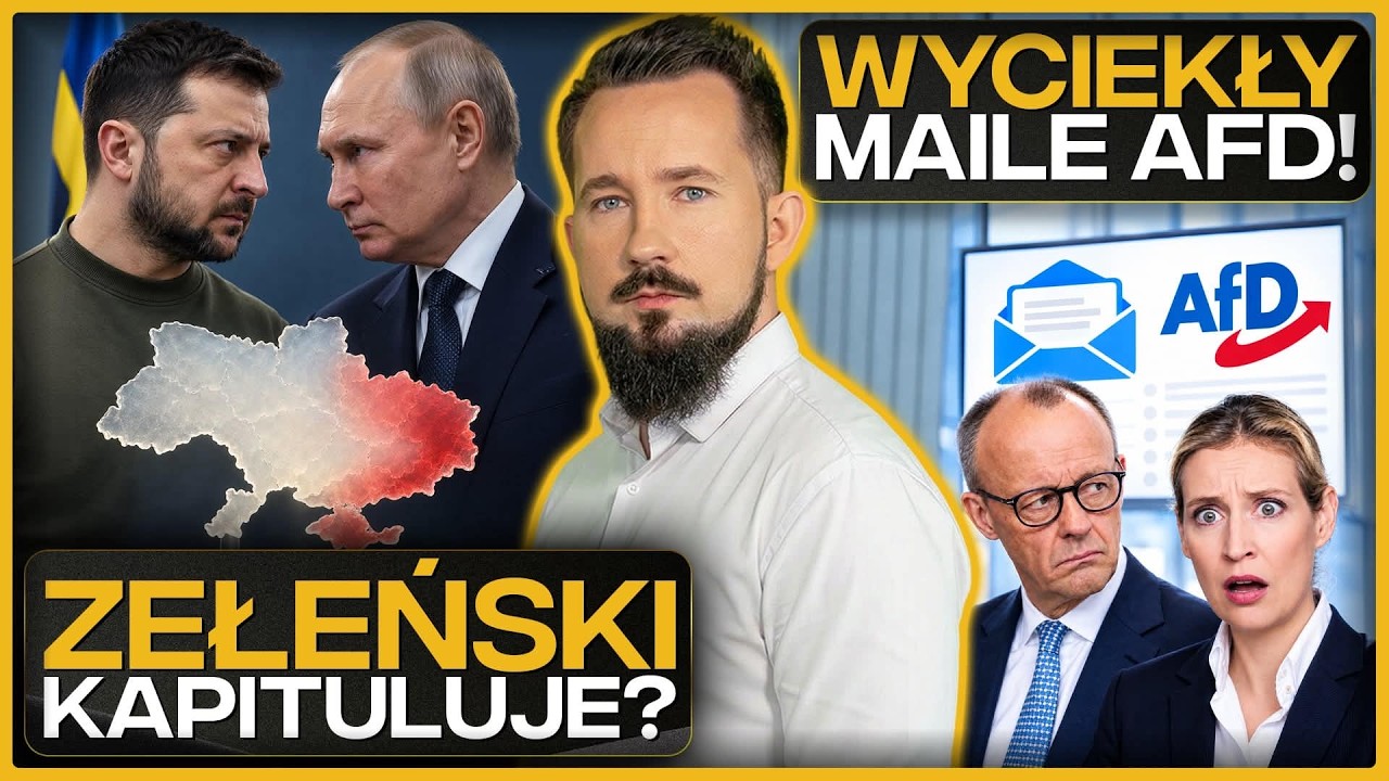 UKRAINA STRACI ZIEMIE, AFERA MAILOWA AfD i SKANDAL we LWOWIE! #BizWeek