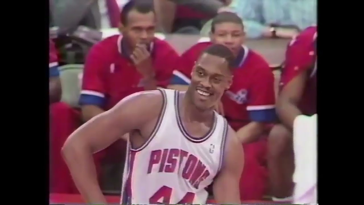 Jeff Malone Steps to Rick Mahorn Then Drifts Far, Far Away