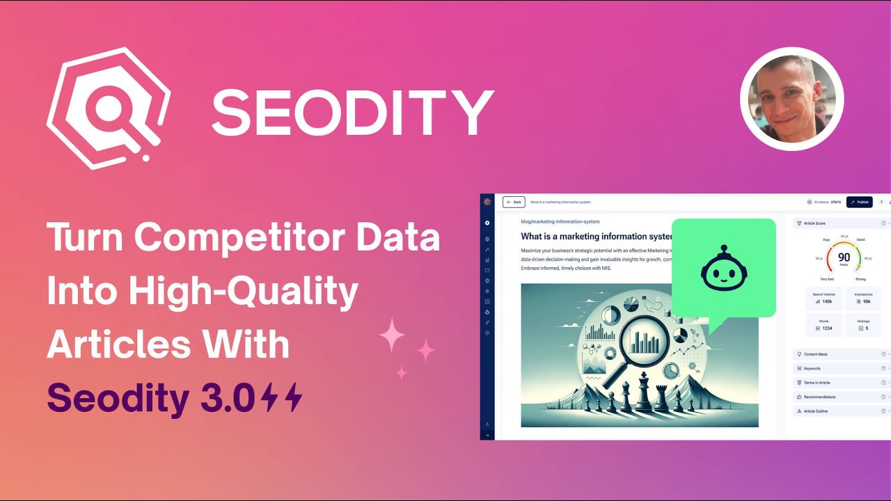 Webinar - Turn Competitor Data into High-Quality Articles with Seodity 3.0