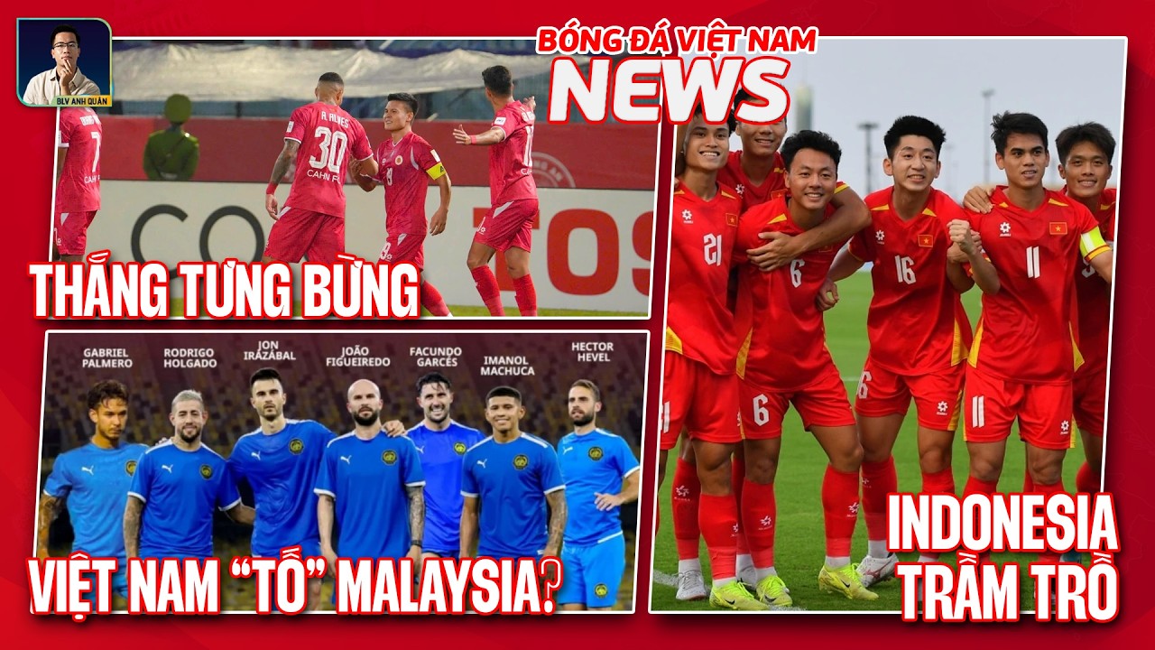 TIN NÓNG BÓNG ĐÁ VIỆT 12/2: CÔNG AN HÀ NỘI THẮNG GIÒN GIÃ; CHÍNH VIỆT NAM KHIẾU NẠI MALAYSIA?