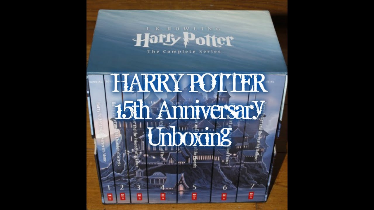 Harry Potter Box Set 15th Anniversary UNBOXING!!!