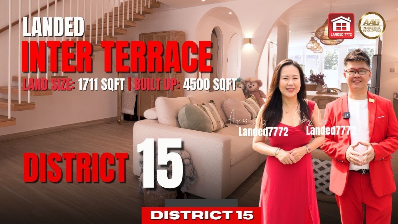 Singapore Landed Property Home Tour | TOP 2022 Inter Terrace @ Opera Estate | D15 by ‪@Landed7772‬