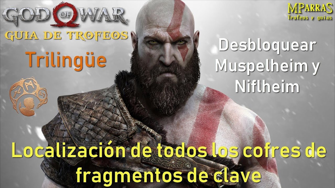 God of War (2018) - Localización de todos los cofres de clave - Trofeo: Trilingüe