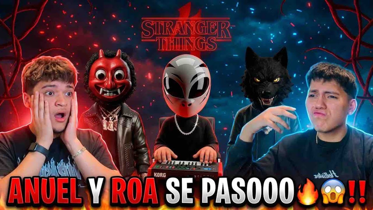 QU TEMAZO POR FIN SALIÓ ESTO 🔥‼️Anuel AA, Chris Jedi, ROA - NETFLIX AND CHILL  REACCION | Los Bos! 