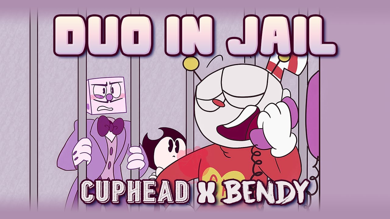 Duo in Jail Часть 2 (Cuphead x Bendy Crossover Comic Dub)