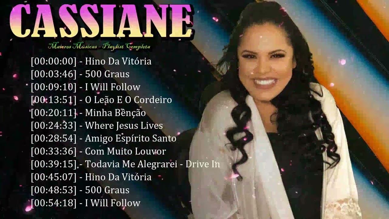 🌟🎧 Cassiane – Louvores cheios de fé proclamando o poder e a vitória de Deus 🙏🔥