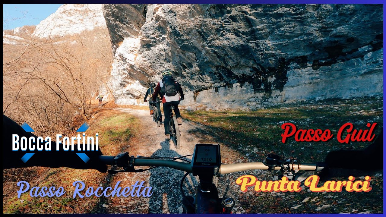 Punta Larici, Passo Rocchetta, Passo Guil, Bocca dei Fortini.