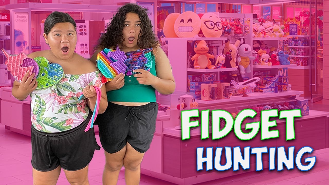 Fidget Toys Shopping At the Mall