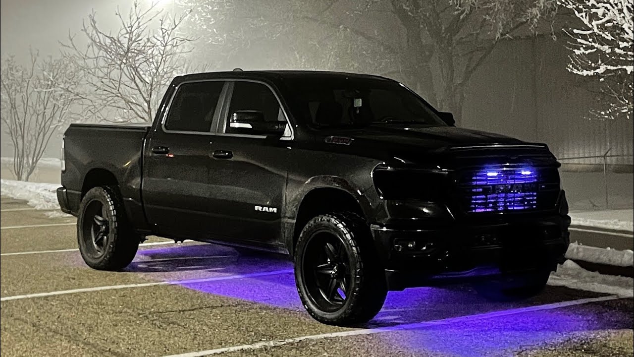 Opt 7 Rock Light Kit (Installed on the 2019 Ram 1500)