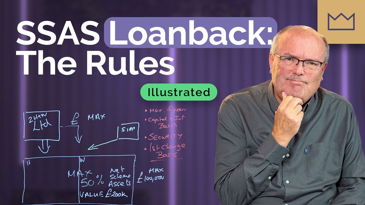 SSAS Pension Loanback: How to loan funds from your pension to your Limited Company. Illustrated.