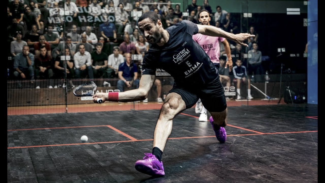 PSA Budapest Open James vs Abouelghar Semi 25/09