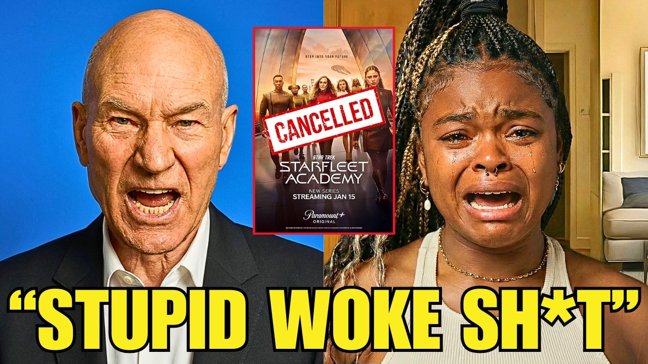 “A Bunch Of Wokists” Patrick Stewart GOES OFF After Starfleet Academy Disaster