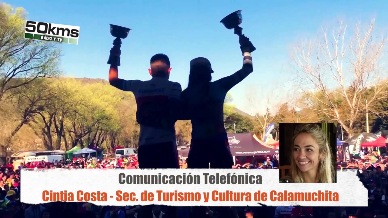 #50KMS #ViajesyTurismo - Cintia Costa - Sec. de Turismo y Cultura de Calamuchita