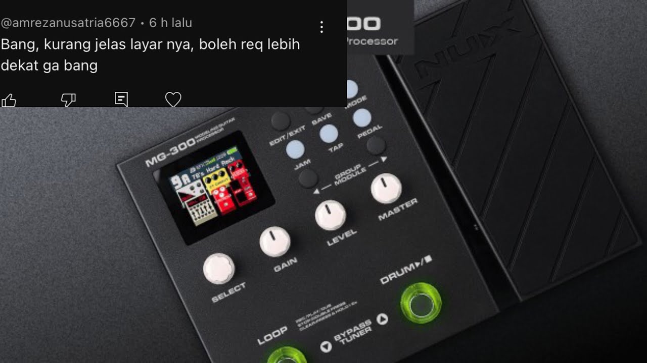 Preset Harmonic & Rithem Nuxmg300 #nuxmg300 #nux 