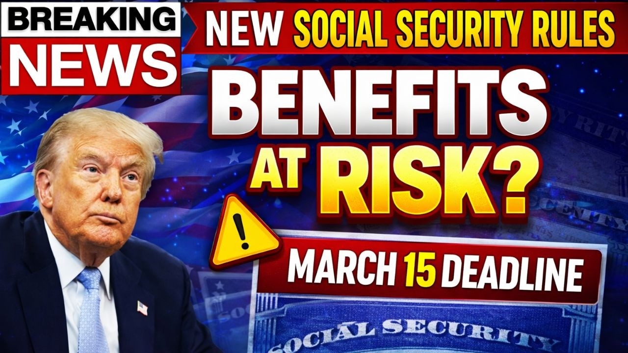 “March 15, 4 New Social Security Rules Just Dropped, Millions of Retirees Are Unprepared”