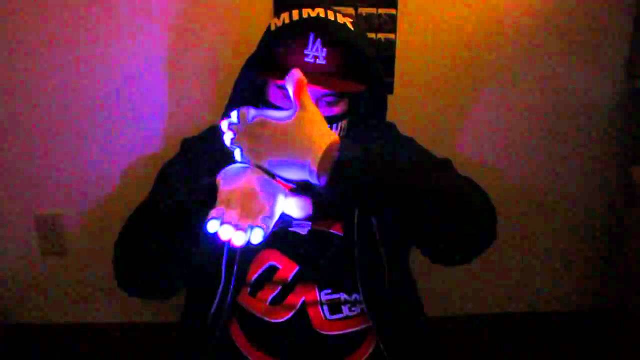 AYO? Mimik - Oasis Glove Set Tutting Glove Light Show [EmazingLights.com]