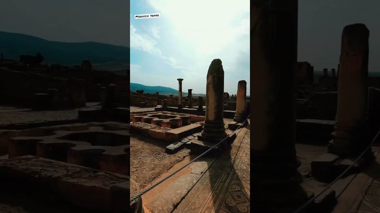 Embark a journey through time in streets of Volubilis, the ancient Berber city with enchanting charm