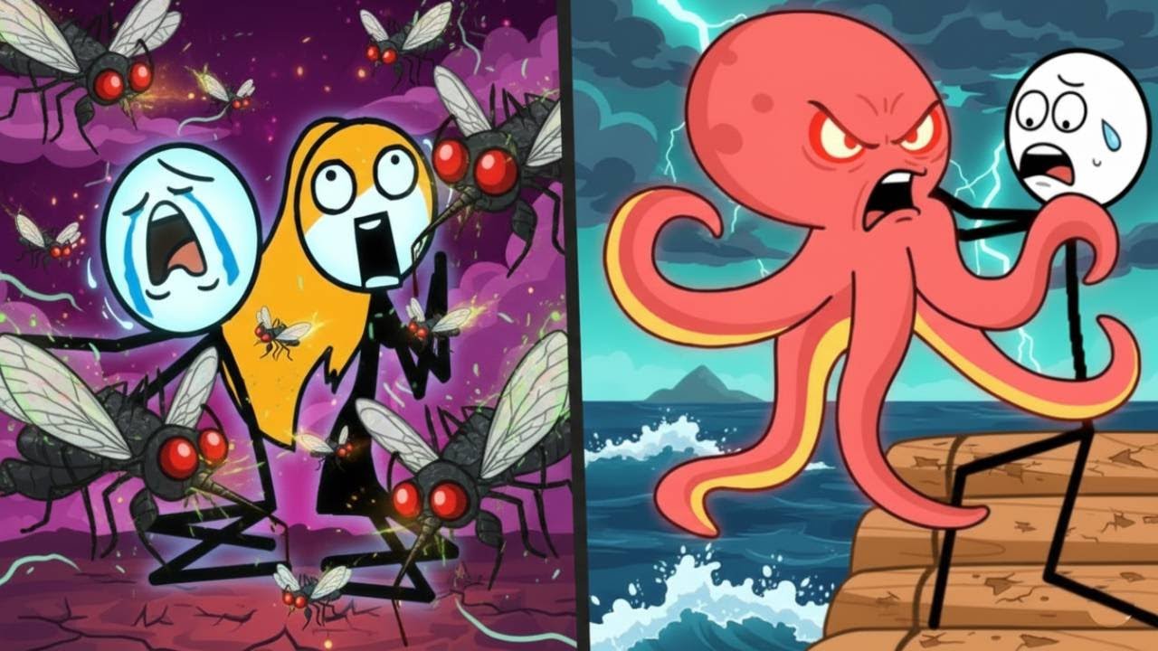 ITEM SWAP vs HELP HIM - Stickman Double gameplay Walkthrough - BEST android GAMES