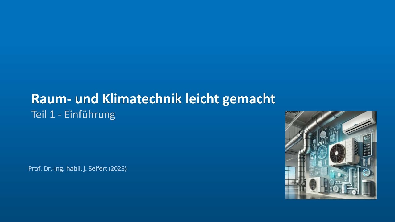 Raum- und Klimatechnik leicht gemacht (Folge 1)